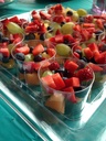 سلطة فواكه في كاسات Fruit Salad Cups