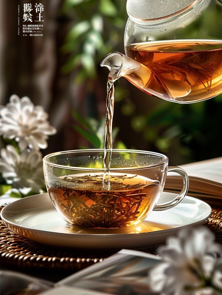 شاي أحمر بالزعتر Red Tea with Thyme