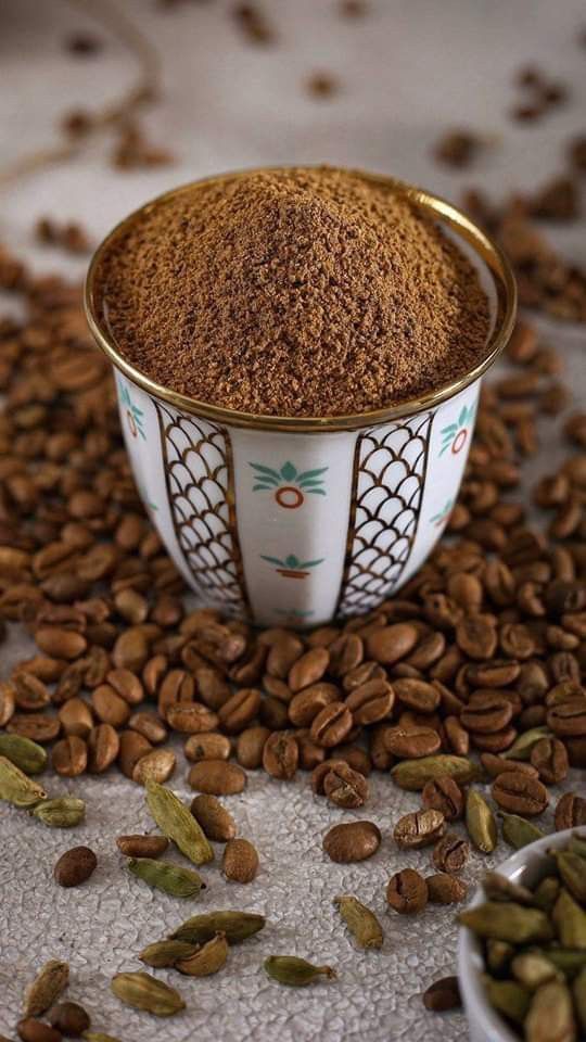 قهوة عربية بالهيل Arabic Coffee with Cardamom