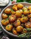Oven-Baked Potatoes بطاطا بالفرن
