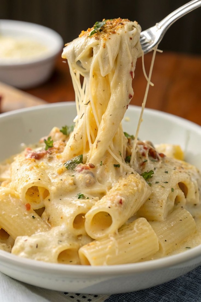 Chicken Alfredo Pasta الفريدو دجاج