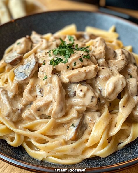 Chicken Alfredo Pasta الفريدو دجاج