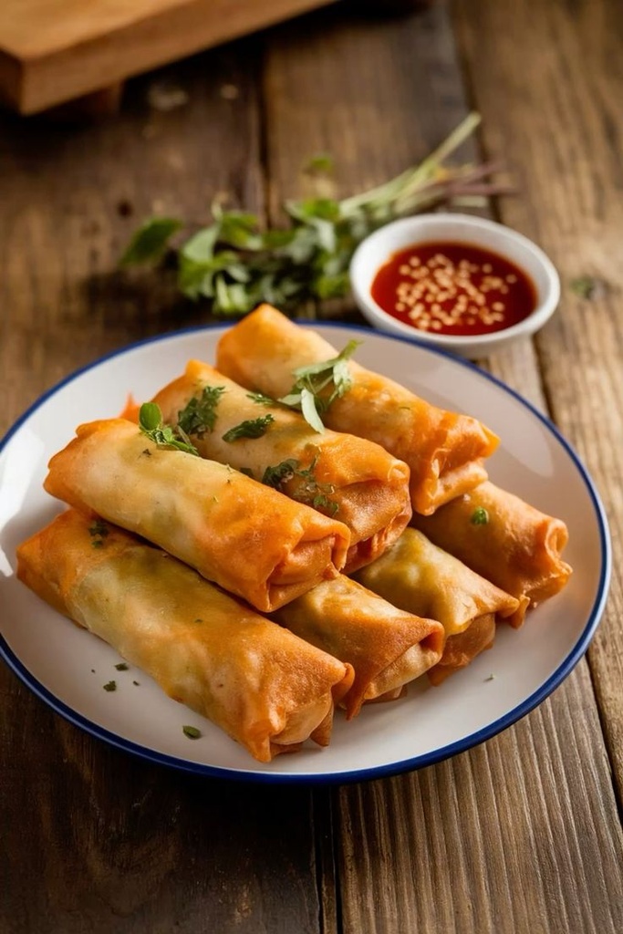 Chicken Spring Roll سبرينج رول دجاج