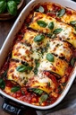 باذنجان بالجبن والبشاميل بالطريقة التركية Oven-baked eggplant
