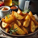 بطاطا مشوية مع الأعشاب وجبن الشيدر  Roasted potatoes