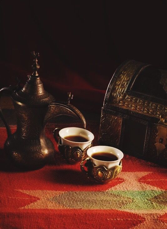 قهوة عربية Traditional Arabic coffee