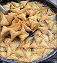سمبوسة بالجبن (حلوى) samosa filled with sweet cheese