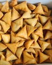 سمبوسة بالجبن (حلوى) samosa filled with sweet cheese