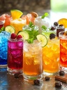 موهيتو مشكل Mixed fruit mojito
