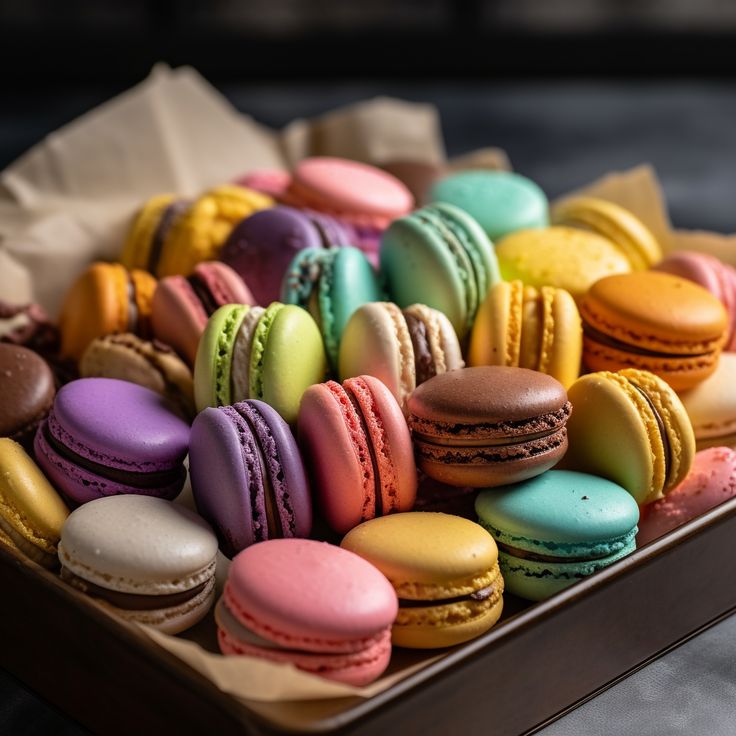 ماكرون فرنسي French macaron