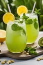ليمون بالنعناع Fresh lemon juice