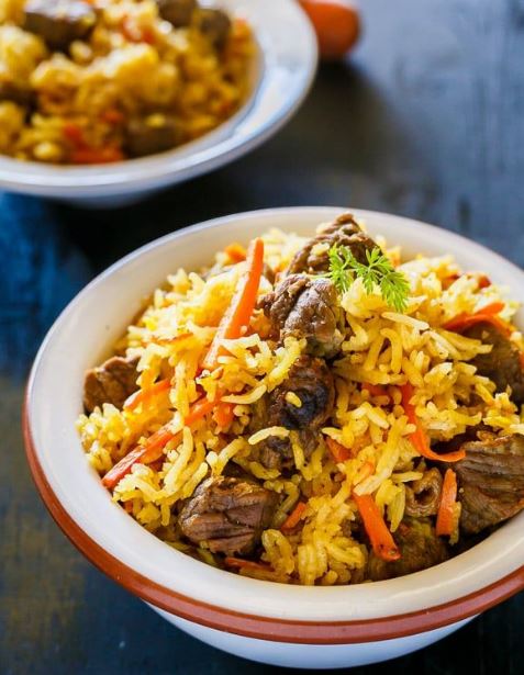 أرز إيراني لحم , Iranian Meat Rice