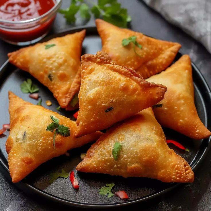 سمبوسة دجاج  , Chicken Samosa