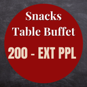 بوفيه سناكات Snacks Buffet