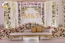 Kosha, table decoration, lighting, buffet and hospitality