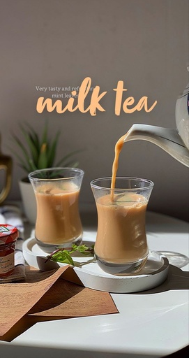 Milk with Chocolates