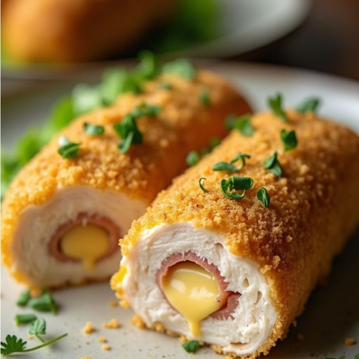لفايف الدجاج بالجبن Chicken Cheese Rolls