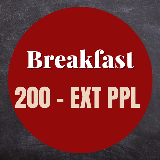 عدد الضيوف: 200 شخص فأكثر Guests: 200 or more