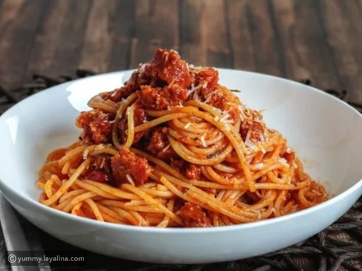 Pasta Bolognese باستا بولونيز