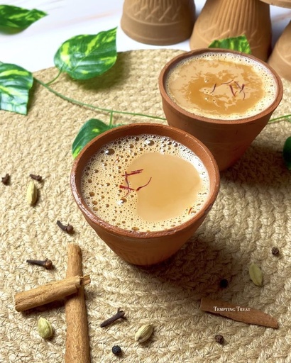 Saffron Karak Tea شاي كرك بالزعفران