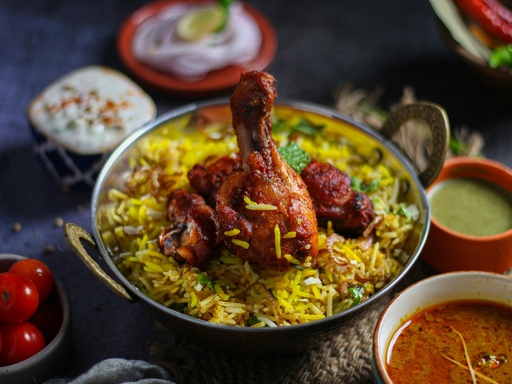 برياني دجاج , Chicken Biryani