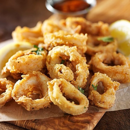 Fried Calamari حبار مقلي