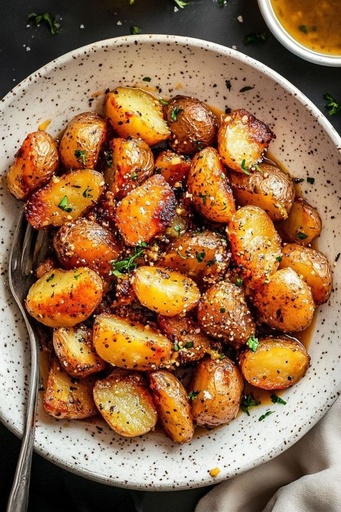 Oven-Baked Potatoes بطاطا بالفرن