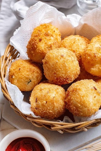 Cheesy Chicken Balls , كرات دجاج بالجبن